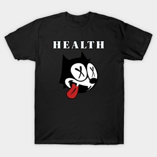 Health / Funny Cat Style T-Shirt